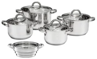 Ambition BERRY KOMPLET GARNKI Z POKRYWKAMI 9 EL STAL NIERDZEWNA 94583 94583 - Zestawy garnków i patelni Ambition BERRY KOMPLET GARNKI Z POKRYWKAMI 9 EL STAL NIERDZEWNA 94583 94583 - Zestawy garnków i patelni - miniaturka - grafika 1