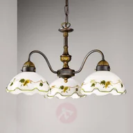 Lampy sufitowe - Kolarz 3-punktowa lampa wisząca nonna winogrona - miniaturka - grafika 1