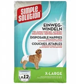Specjalistyczne artykuły dla zwierząt - Majtki ochronne dla psów Simple Solution XL - miniaturka - grafika 1
