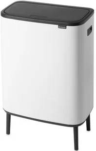 Brabantia Kosz na śmieci Bo Touch Bin Hi 2 x 30 l biały 130601 - Kosze na śmieci - miniaturka - grafika 2