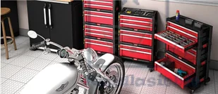 KETER Skrzynka narzędziowa 5 szuflad - czarna - Skrzynki i torby narzędziowe - miniaturka - grafika 2