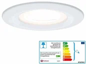 Lampy pozostałe - Paulmann Premium EBL zestaw Nova okrągły przyciemniana 3 X 7 W LED 230 V GU10 51 MM Biały mat/Alu-cynk 93597 - miniaturka - grafika 1