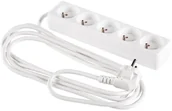 Listwy zasilające - Przedłużacz bez wyłącznika, 5x2P+Z 5m, H05VV-F 3G100mm2  10A, 250V, IP20 RTV002842 - miniaturka - grafika 1