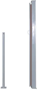 vidaXL Zwijana markiza boczna, 140 x 300 cm, brązowa - Markizy - miniaturka - grafika 4