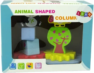 Import LEANToys Drewniane Zwierzątka Sorter Sowa Panda Koła Zębate LT-10139-0 - Sortery dla dzieci - miniaturka - grafika 4