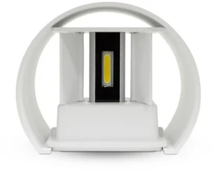 v-tac Oprawa Ścienna Kinkiet 6W V-TAC Góra/Dół Regulowany Czarny Okrągły IP65 Bridgelux VT-756 4000K 660lm - Lampy ścienne - miniaturka - grafika 19