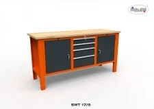 Malow Stół narzędziowy SWT 17/05 do warsztatu SWT17/05 - Stoły warsztatowe - miniaturka - grafika 2
