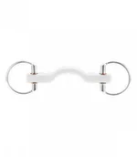 Akcesoria jeździeckie - Beris Wędzidło oliwkowe językowe PORT BAR 18mm - BERIS - soft 65253 - miniaturka - grafika 1