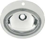 Zlewy i komory gospodarcze - Franke Umywalka stalowa owalna wbudowywana RONDO RNDX451-O mat RNDX451-O - miniaturka - grafika 1