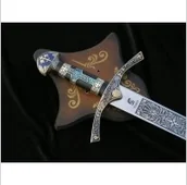 Repliki - broń - Średniowieczny miecz Dziewicy Orleańskiej Joanny d'Arc  255 - miniaturka - grafika 1