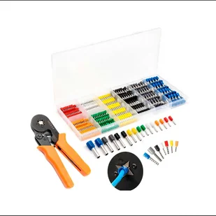Inne Zestaw zaciskarka z zakończeniami kabla izolowanymi. E5936 NAR0868 - Narzędzia sieciowe - miniaturka - grafika 2