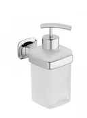 Mydelniczki i dozowniki mydła - Domotechnika Dozownik mydła szkło mleczne / chrom AIDA poj. 270 ml AI019 - miniaturka - grafika 1