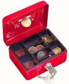 Sejfy i kasy pancerne - Wedo 144099  dzieci kasetka na pieniądze 12,5 x 9,5 x 6,3 cm 144 099 - miniaturka - grafika 1