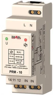 ZAMEL Przekaźnik rezystancyjny z sondą PTC 230V AC PRM-10 EXT10000111 - Ozdoby bożonarodzeniowe - miniaturka - grafika 2