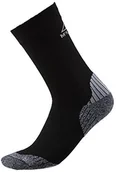 Skarpetki sportowe męskie - McKINLEY Mężczyźni skarpety rajstopy Flo Crew, czarny, 42-44 267314050042 - miniaturka - grafika 1