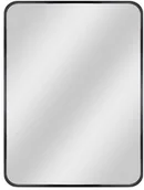 Lustra - Dubiel Vitrum Lustro prostokątne Nico 60 x 80 cm w ramie czarne NICO 60X80 - miniaturka - grafika 1