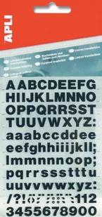 Apli Litery samoprzylepne 40 mm czarne - Papier do drukarek - miniaturka - grafika 5