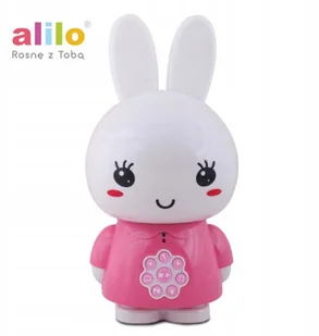 Alilo Króliczek Honey Bunny różowy AL-G6-02 - Wyposażenie pokoiku dziecięcego - miniaturka - grafika 3