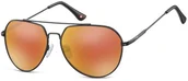 Okulary przeciwsłoneczne - Montana Pilotki okulary aviator MS90C lustrzanki MS90C - miniaturka - grafika 1