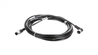 Gniazdka elektryczne - Lapp Kabel Przewód połączeniowy 5m wtyczka M12 gniazdo kątowe M12 FIELDBUS AB-C4-M12MS-5,0PVC-M12FA 22260705 22260705 - miniaturka - grafika 1
