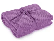 Koce - DecoKing DecoKing - Koc Henry - Fioletowy 220x240 cm - miniaturka - grafika 1