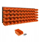 Pozostałe wyposażenie warsztatu - Tablica narzędzia 115x39cm ścianka garaż 55 kuwet - miniaturka - grafika 1