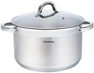 GARNEK Z POKRYWĄ 30cm KLAUSBERG KB-7129 11,5L - Garnki - miniaturka - grafika 2