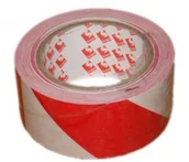 Taśmy izolacyjne i naprawcze - Taśma samoprzylepna ostrzegawcza biało-czerwona Scapa2724BC - miniaturka - grafika 1