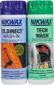 Akcesoria turystyczne - Nikwax Zestaw do pielęgnacji odzieży i sprzętu outdoor Tech Wash/TX.Direct roz uniw NI-32) - miniaturka - grafika 1