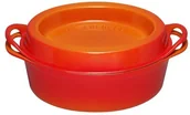 Brytfanny - Le Creuset Doufeu brytfanna owalna, 32 cm, czerwony, 32 cm 25084320902460 - miniaturka - grafika 1