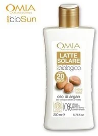 OMIA Laboratoires OMIA Laboratoires, mleczko do opalania do twarzy i ciała, SPF 20, 200 ml - Balsamy i kremy do opalania - miniaturka - grafika 2