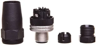 Schneider telemec anique czujniki xzcc1 złącze 2mdm40b bezpośrednio, wtyczka, rozmiar, 4 Pin M12, metalowym paskiem na szyję, prąd PG7 dławnica kablowa, 3 A XZCC12MDM40B - Akcesoria do kas i terminali - miniaturka - grafika 2