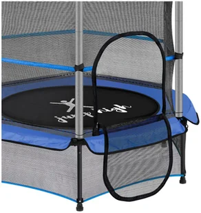Uniprodo Trampolina dla dzieci - niebieska - do 50 kg - Trampoliny - miniaturka - grafika 4