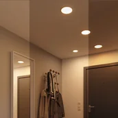 Oprawy, klosze i abażury - Paulmann panel Aero 830 okrągły biały 23cm - miniaturka - grafika 1