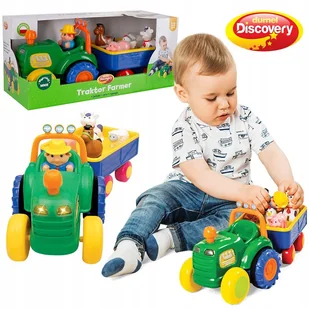 Dumel Discovery Traktor Farmer 25057 - Zabawki interaktywne dla dzieci - miniaturka - grafika 11