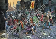 Modele do sklejania - Zvezda Francuska piechota, wojna 100 letnia 8053 - miniaturka - grafika 1