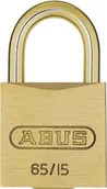 Kłódki - Abus ABUS  65 MB/15 Kłódka 15 MM mosiądz i jednakowe zamknięcia  abuka09326 szekli FBA_9326 - miniaturka - grafika 1