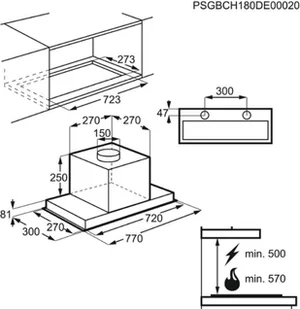 Electrolux LFG719W - Okapy kuchenne - miniaturka - grafika 4