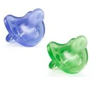 Chicco Smoczek do uspokajania Physio Soft silikon bezbarwny 0m+ 180801 - Smoczki uspokajające - miniaturka - grafika 3