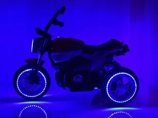 Import SUPER-TOYS NAJNOWSZY WIELKI MOTOR BQ-8188-FLASHING CZERWONY - Pojazdy elektryczne dla dzieci - miniaturka - grafika 6