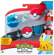 Gadżety dla graczy - Wicked Cool Toys Pokemon Clip N Go Pas Trenera PokeBall Squirtle Warszawa - miniaturka - grafika 1