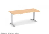 Biurka - WUTEH S.A. Biurko biurowe FLEX FL-18R (180x100x73,5cm) 1250 - miniaturka - grafika 1