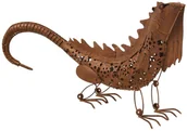 Oczka wodne - NORTENE Dekoracja ogrodowa iguana 80 x 17 x 60 cm metalowa Nortene - miniaturka - grafika 1