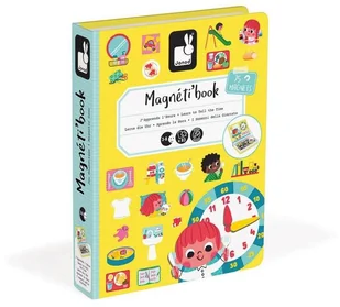 Janod Magnetyczna układanka Uczę się zegarka - Układanki dla dzieci - miniaturka - grafika 8