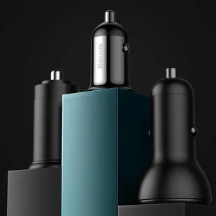 Baseus Grain Pro ładowarka samochodowa 2x USB 4,8 A czarny (CCALLP-01) - Ładowarki samochodowe - miniaturka - grafika 30