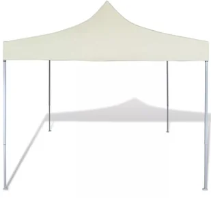 vidaXL vidaXL Namiot ogrodowy zadaszenie 3 x m kremowe - Pawilony ogrodowe - miniaturka - grafika 3