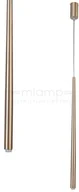 Lampy sufitowe - Sigma LAMPA wisząca SOPEL 33156 modernistyczna OPRAWA metalowy ZWIS tuba złota 33156 - miniaturka - grafika 1