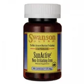 Witaminy i minerały dla sportowców - SWANSON SunActive Żelazo 15mg - (90 kap) - miniaturka - grafika 1