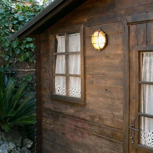 Faro Lorefar Okrągła Noray w mosiężnym kolorze - Lampy ogrodowe - miniaturka - grafika 2