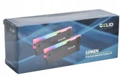 Tuning komputera - akcesoria - Gelid Chłodzenie Pamięci Ram Lumen Rgb Black - miniaturka - grafika 1